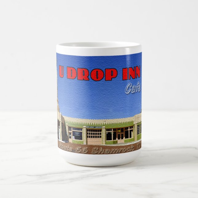 U Drop Inn Cafe Coffee Mug (Center)