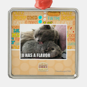 U HAS A FLAVOR METAL TREE DECORATION