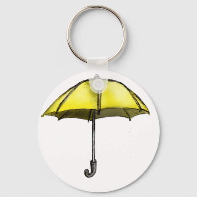 U is for Umbrella Key Ring (Front)