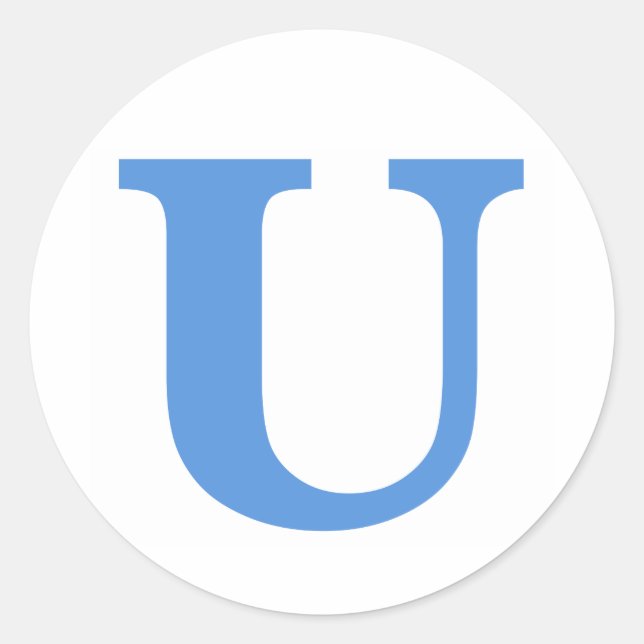 U Logo Sticker (Front)