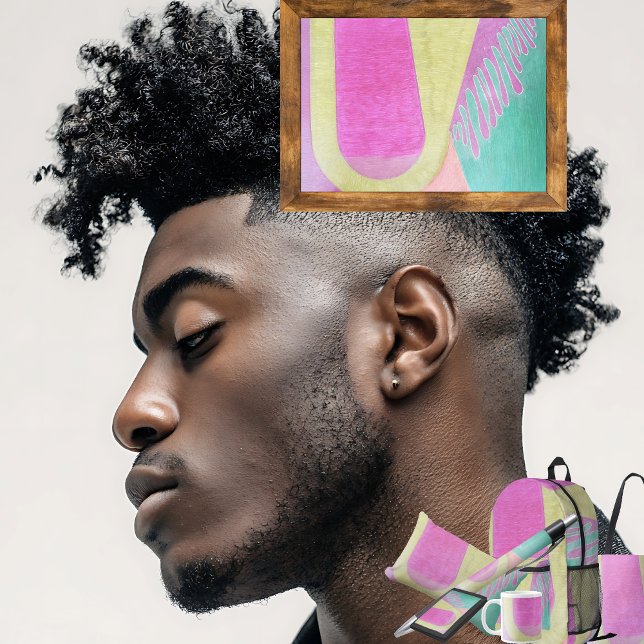 "U"  NOTEBOOK (
 Get the full “U” collection at: https://bit.ly/SmartArtIIZazzle. )