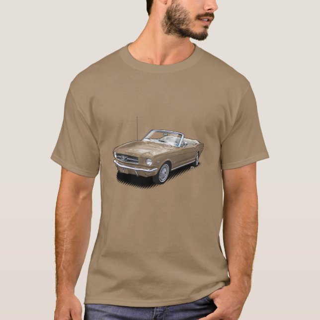 U-Pick-The-Colour Pony Car Convertible T-Shirt (Front)