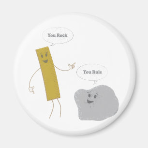 U Rock - U Rule Magnet