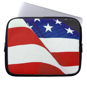 U.S.A. Flag Laptop Sleeve