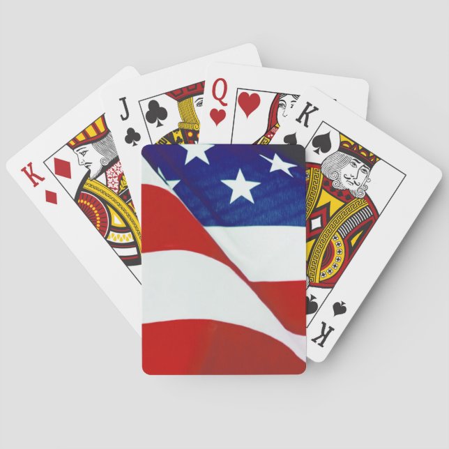 U.S.A. Flag Playing Cards (Back)