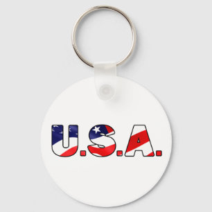 U.S.A. KEY RING