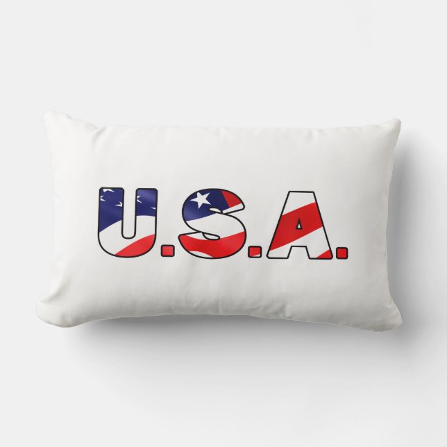 U.S.A. LUMBAR CUSHION (Front)