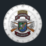 U.S. Army 1st Ranger Battalion Dartboard<br><div class="desc">U.S. Army 1st Ranger Battalion Dart Board</div>