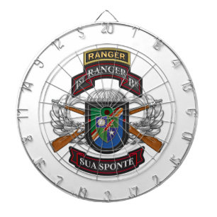 U.S. Army 1st Ranger Battalion Dartboard