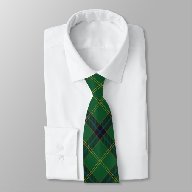 U.S. Army Tartan Tie (Tied)