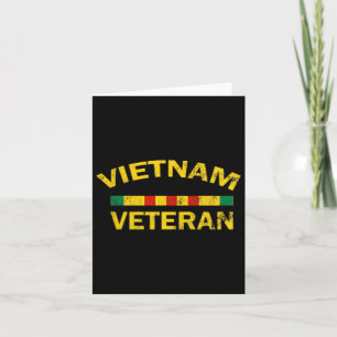 U.s Army Vietnam Veteran Vintage Usa Soldier Vietn Card