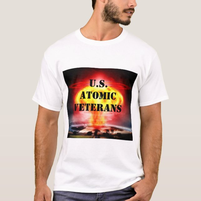 U. S. ATOMIC VETERANS Exposure T-Shirt (Front)