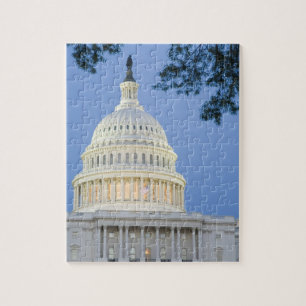 U.S. Capitol at dusk, Washington D.C. (District Jigsaw Puzzle