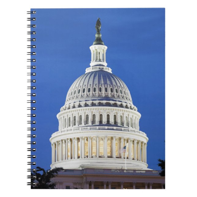 U.S. Capitol dome Spiral Notebook (Front)