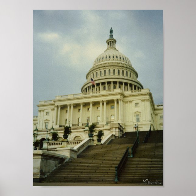 U.S. Capitol Poster (Front)