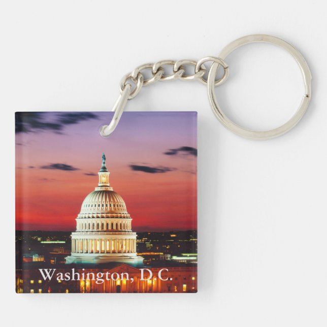 U.S. Capitol, Washington, D.C. Key Ring (Back)