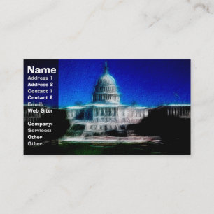 U.S. Capitol Washington DC Business Card