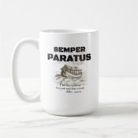 U.S. Coast Guard Latin Moto Quote"Semper Paratus"