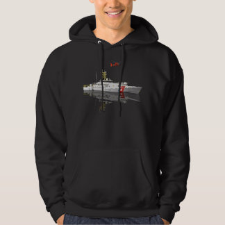 U.S Coastguard Coast Guard Veteran Flag USCG Veter Hoodie