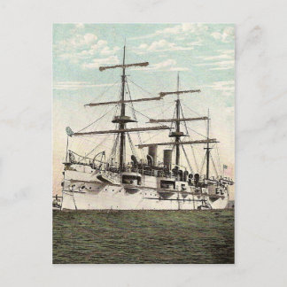 U.S. Cruiser Newark Postcard