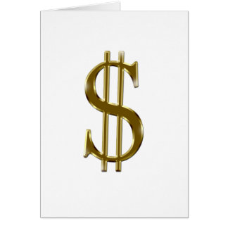 $ U.S.dollar sign gold