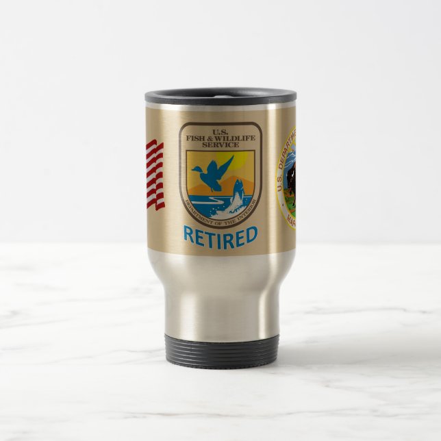 U.S. Fish and Wildlife Service Retired Mug (Center)