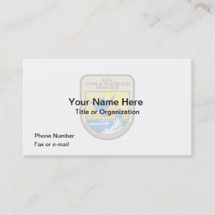 U.S. Fish & Wildlife Business Card