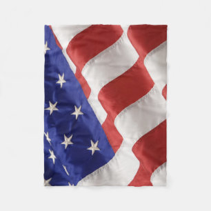 U.S.Flag Fleece Blanket, 30"x40" Blanket