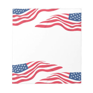 U.S. Flag Notepad