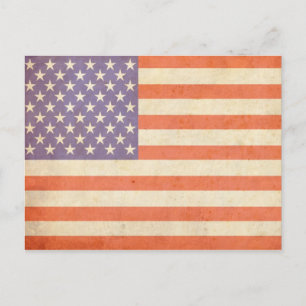 U.S. Flag Postcard