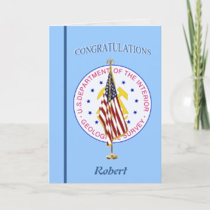U.S. Geological Survey Retirement Card