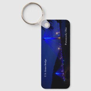 U.S. Grant Bridge metal key chain