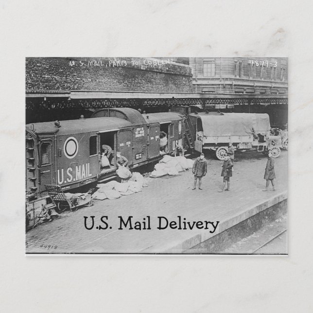 U.S. Mail Delivery Postcard (Front)