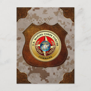 U.S. Marine Corps Forces Command (MARFORCOM) [3D] Postcard