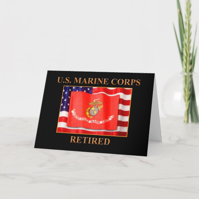 U.S. Marine Corps Greeting Card (Front)