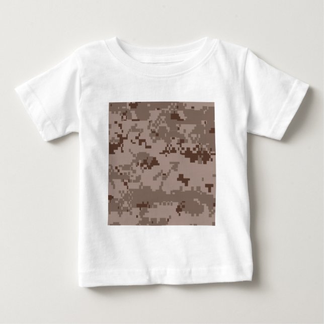 U.S. Marine Corps Marpat Desert Camouflage Baby T-Shirt (Front)