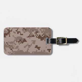 U.S. Marine Corps Marpat Desert Camouflage Luggage Tag
