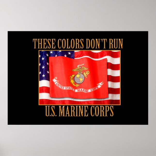 U.S. Marine Corps Poster (Front)