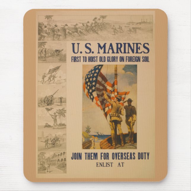 U.S. Marines: 1913 - Mousepad #1 (Front)