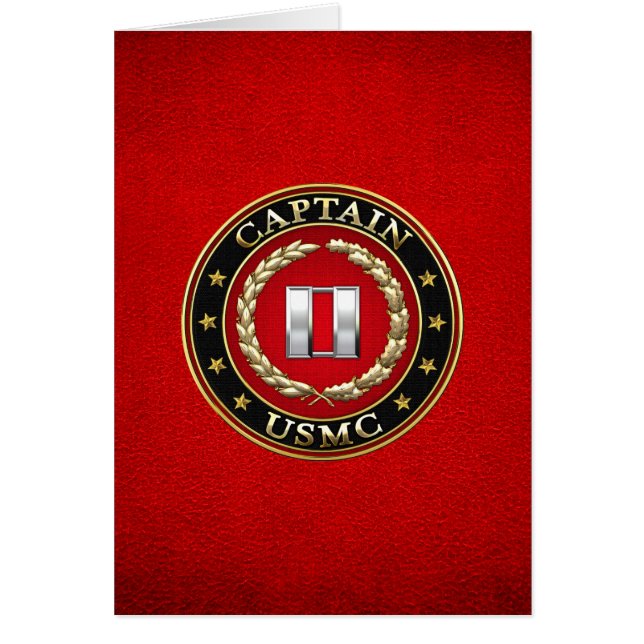 U.S. Marines: Captain (USMC Capt) [3D] (Front)