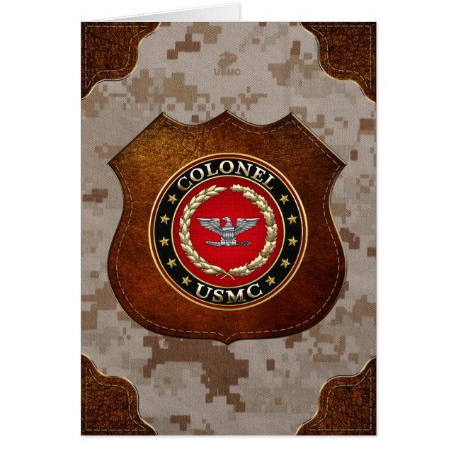 U.S. Marines: Colonel (USMC Col) [3D] (Front)