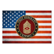 U.S. Marines: First Sergeant (USMC 1stSgt) [3D]