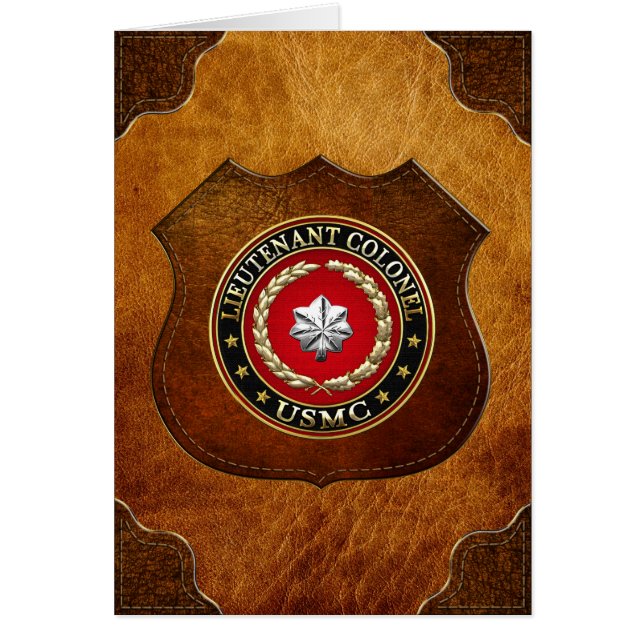 U.S. Marines: Lieutenant Colonel (USMC LtCol) [3D] (Front)