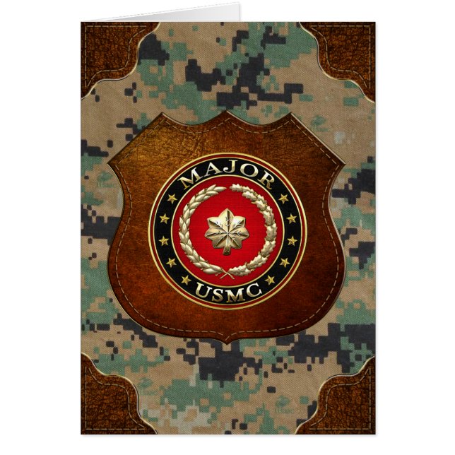 U.S. Marines: Major (USMC Maj) [3D] (Front)