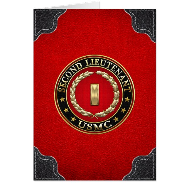 U.S. Marines: Second Lieutenant (USMC 2ndLt) [3D] (Front)