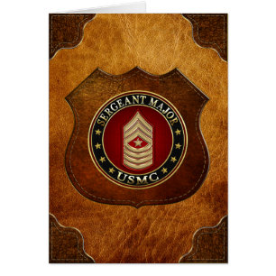 U.S. Marines: Sergeant Major (USMC SgtMaj) [3D]