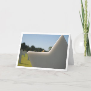 U.S. Military Cemetery in Normandy, France Card