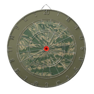 U.S. Military Green Camouflage Dart Board