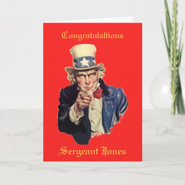 U.S. Military Reenlistment Card (Front)