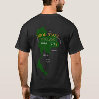 U. S. Military Thailand Veterans Ubon RTAFB T-Shirt